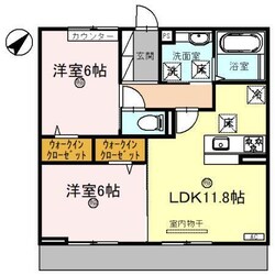 ラ　グリシーヌ青山の物件間取画像